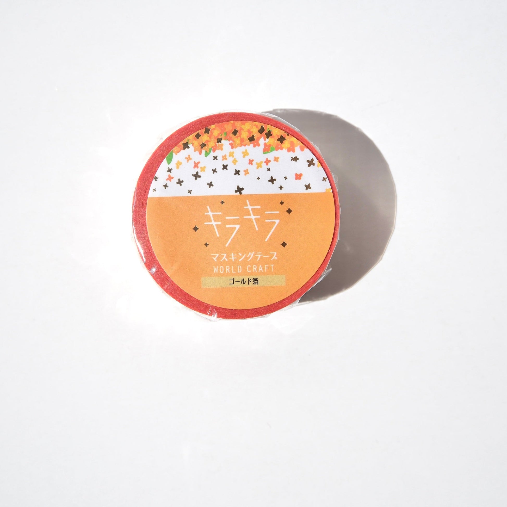 masking tape with gold foil touches_world craft