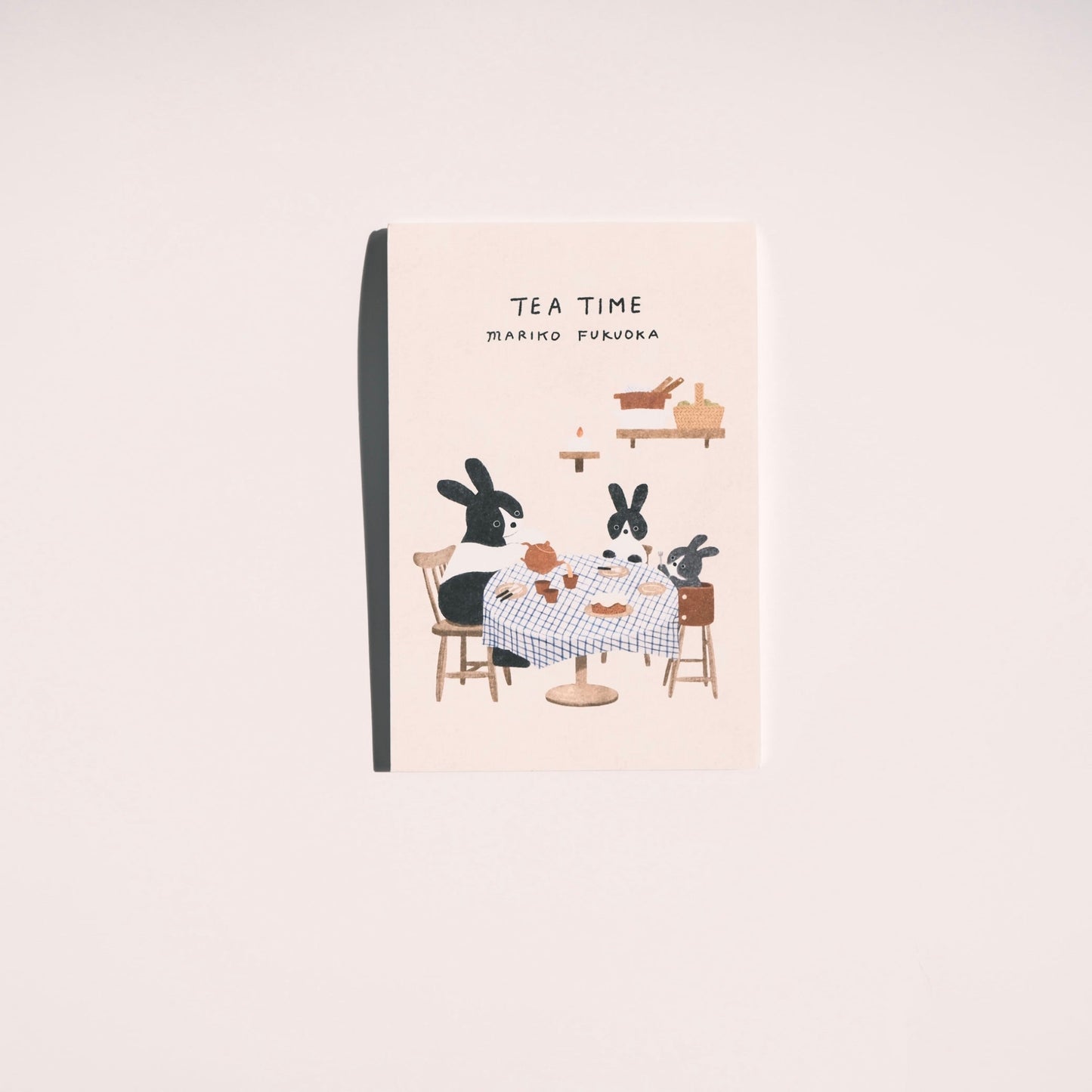 cozyca tea time mariko fukuda postcard note 
