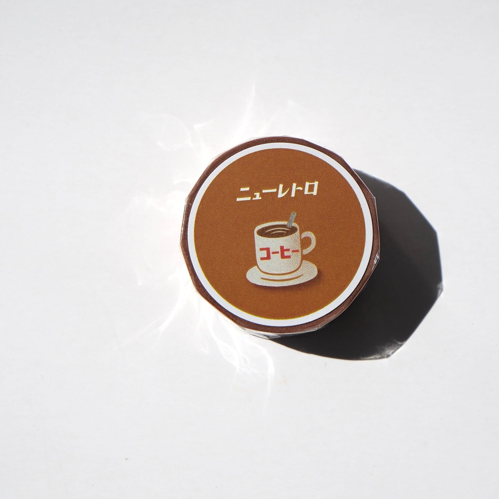 hightide retro masking tape coffee flatlay