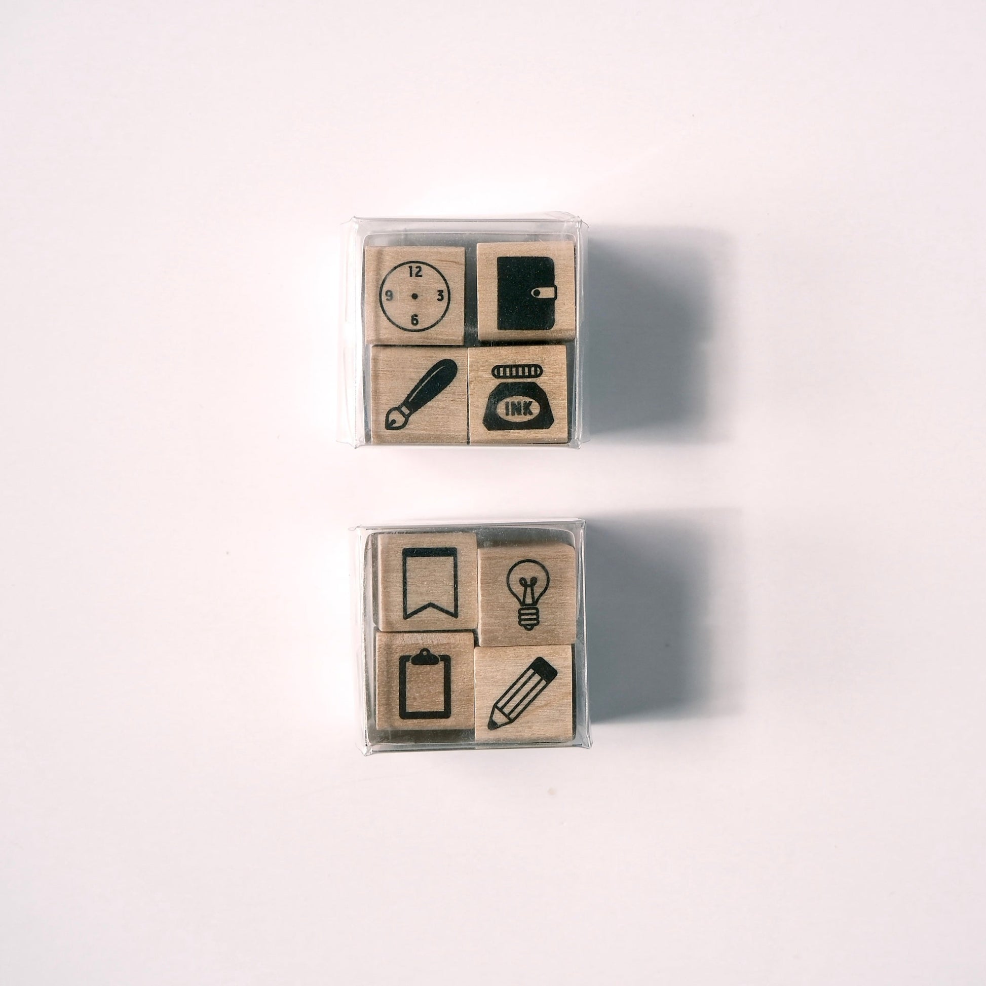 kodomo no kao 4p rubber stamp  one of selected designs