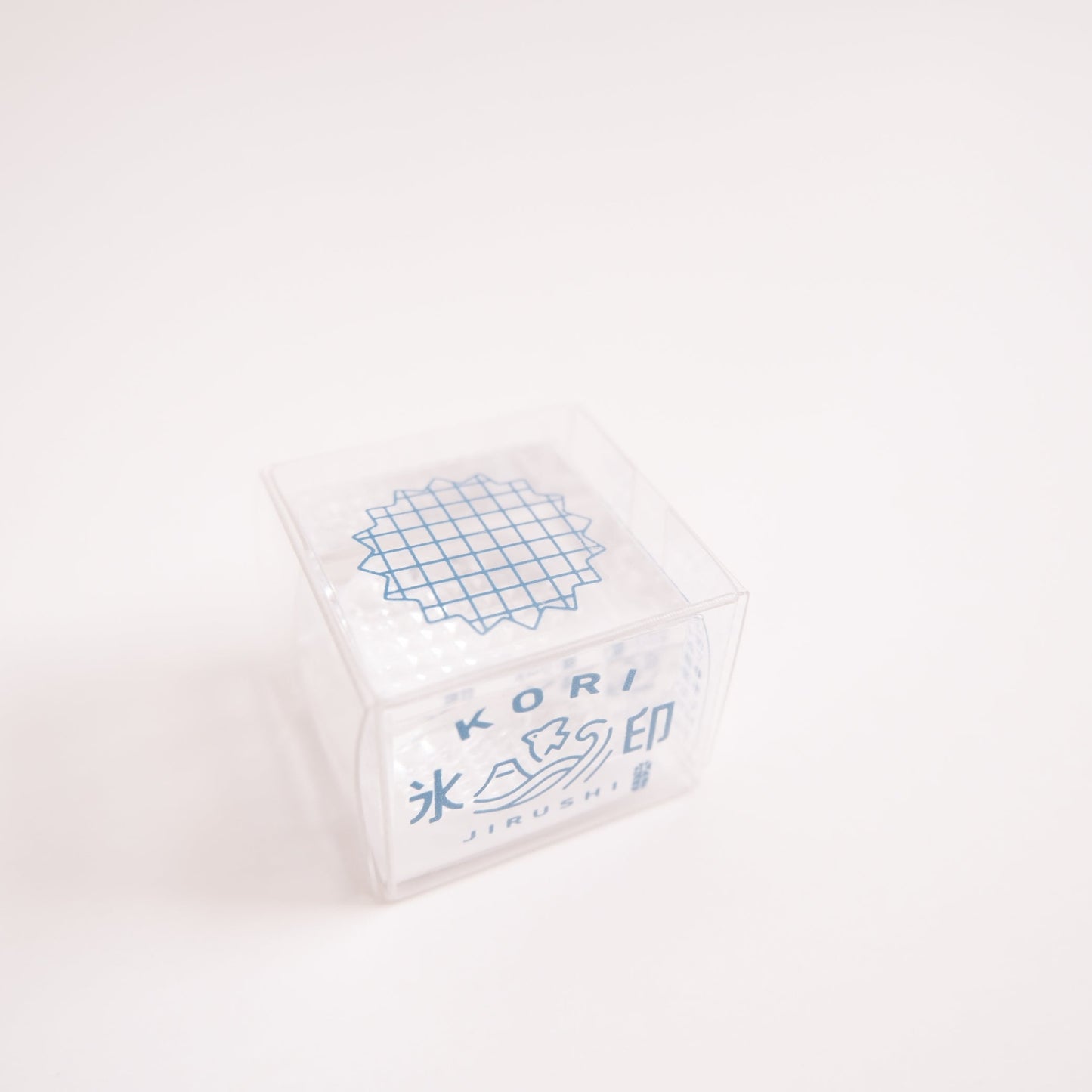 kori jirushi stamp grid design angle