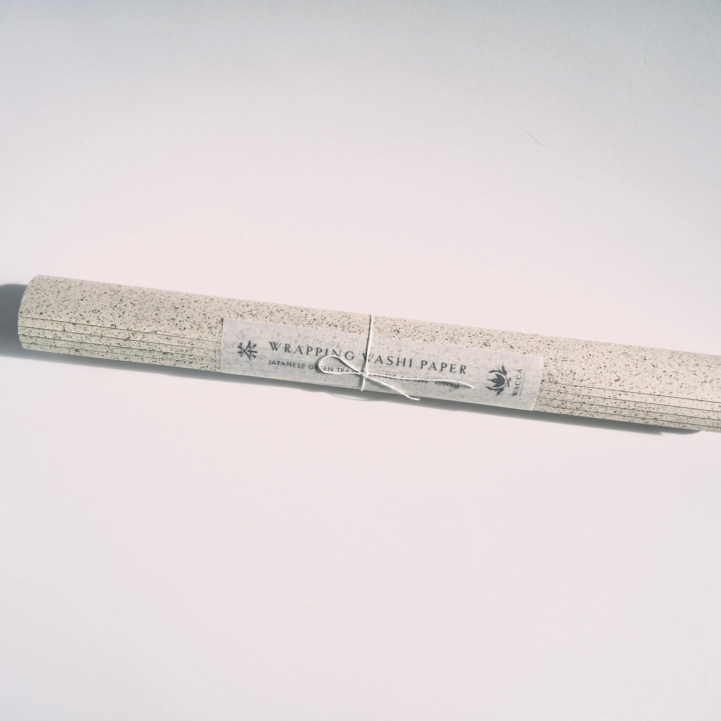 wacca green tea wrapping washi paper 
