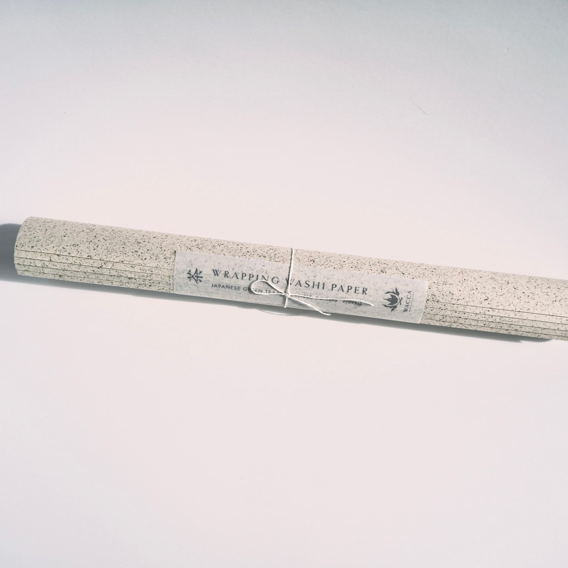 wacca green tea wrapping washi paper 